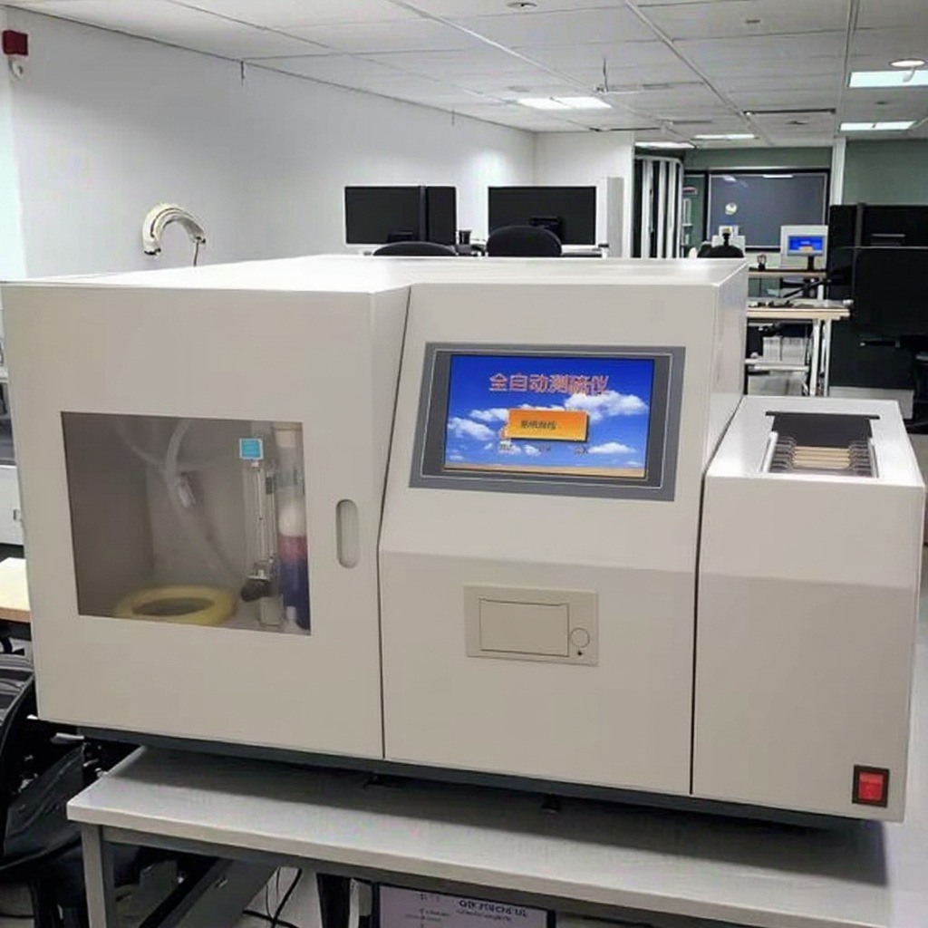 Intelligent Rapid Sulfur Content Analyzer Coal Quality Testing Equipment Micro-Coulomb Sulfur Analyzer Microcomputer Intelligent Sulfur Analyzer