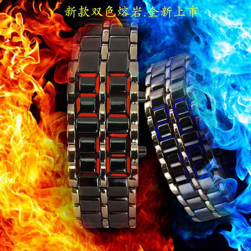 Японские и корейские креативные водонепроницаемые модные мужские часы, браслет для пар, популярные модели