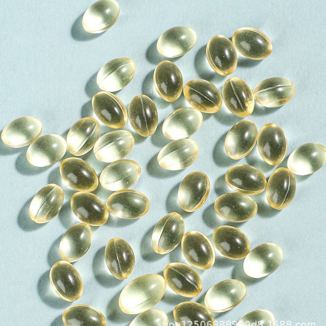 Foreign Trade Export 0.8g Fish Oil Soft Capsule Manufacturer Direct Sales and Processing