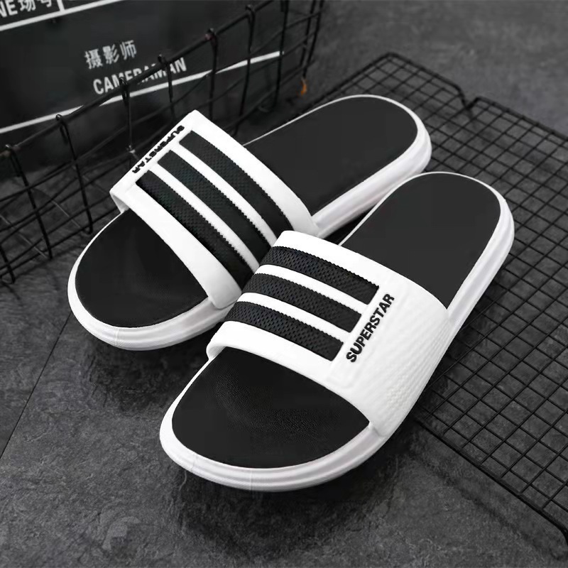 Indoor Bathing, Home, Outdoor, Wear-Resistant, Outdoor, Student, Household, Non-Slip, Outdoor Wear, Trendy Men's Sandals, Men's Casual and Lightweight Slippers