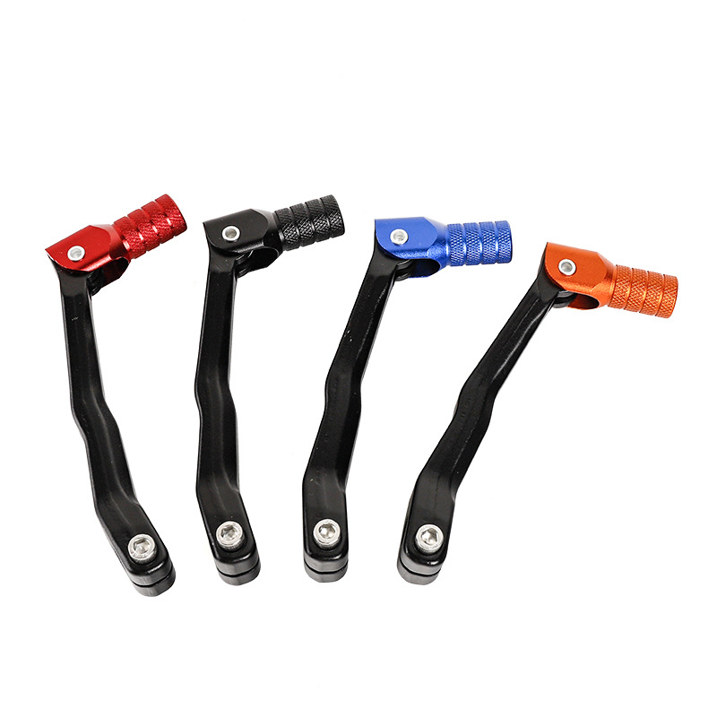Off-Road Motorcycle Gear Lever Accessories 250 Huayang Bosoer Hengjian Two-Stroke Kewei Folding Cnc Gear Lever