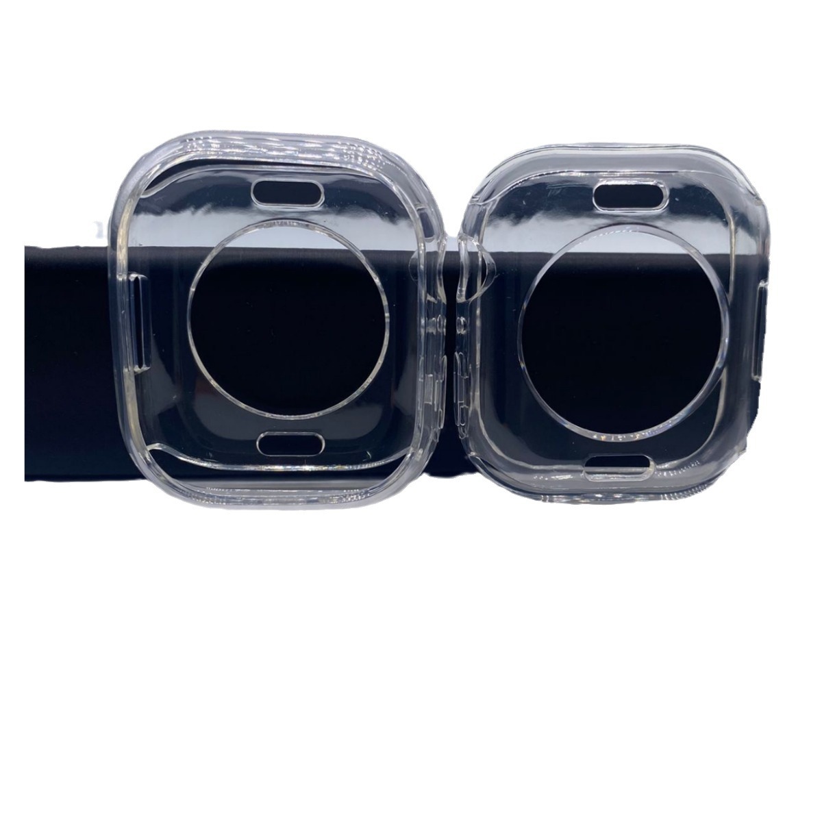 For Huaqiang North Apple Watch S10 Apple Watch Protective Case Ultra2 Generation Hollow-out Fine Hole Watch