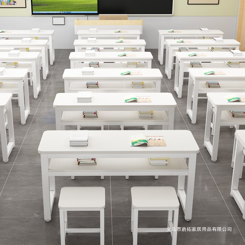 Desks and Chairs for Training Classes, School Tutoring Classes, Cram Schools, Rounded Corner Study Tables, Desks and Chairs for Primary and Secondary School Students, Training Tables