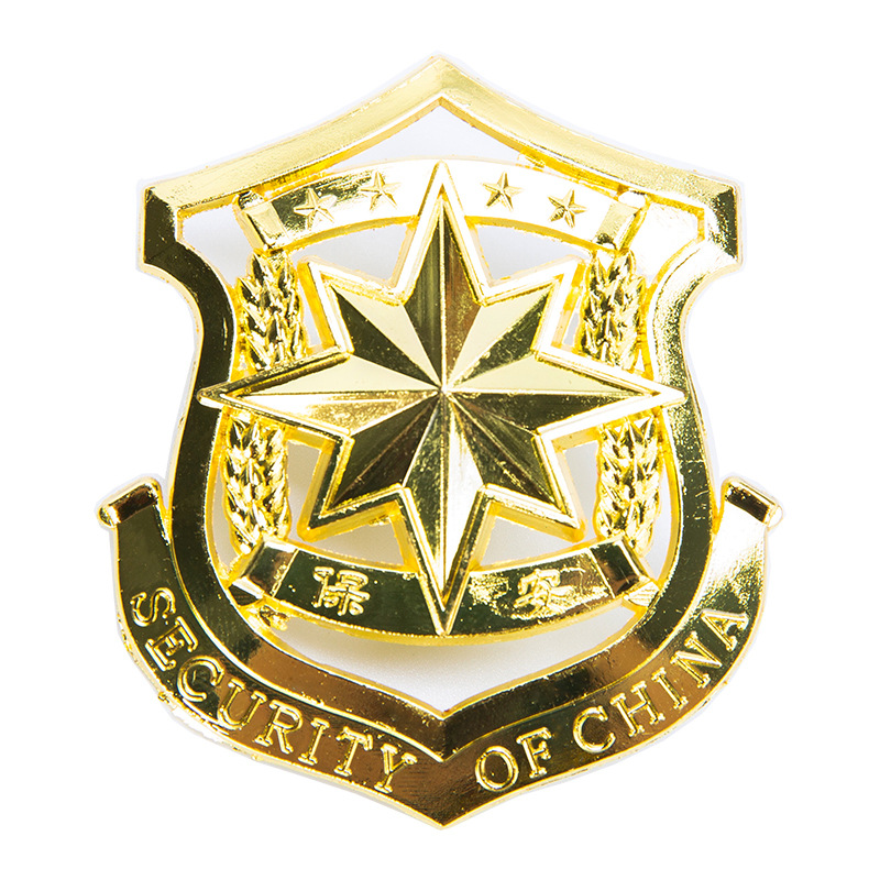 High-end residential property concierge shirt suit epaulets property security uniform chest badge full set of accessories