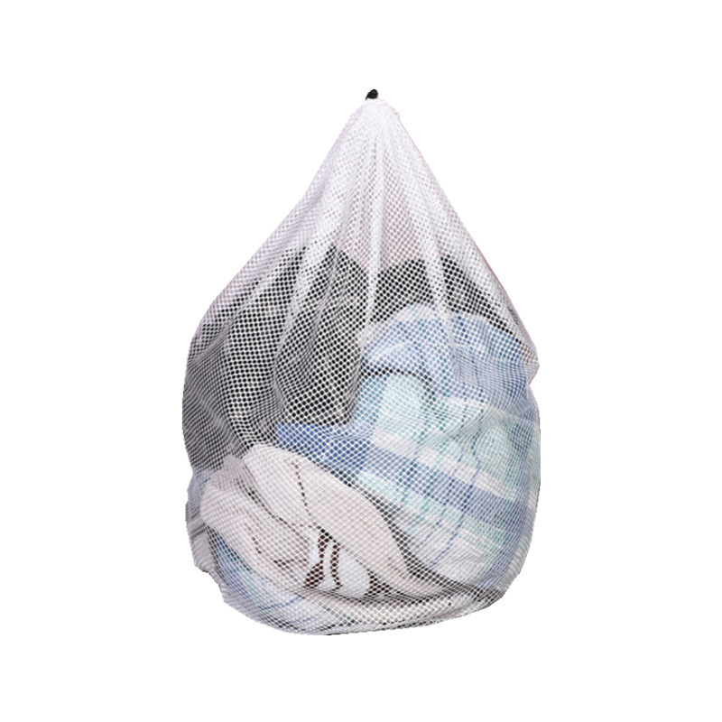 Manufacturers Polyester Fine Mesh Drawstring Laundry Bag Washing Machine Large Laundry Mesh Bag Bundle Bra Underwear Mesh Bag Home