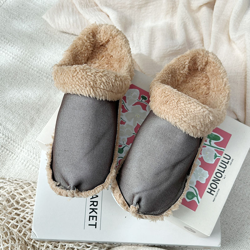 Кросс-бодер осенние и зимние бархатные сабо с съемным длинным и коротким плюшем комфортные сабо с теплой подкладкой