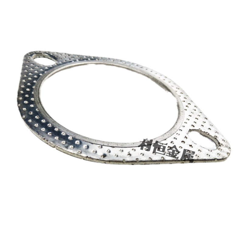  exhaust pipe gasket muffler flange interface pad graphite asbestos metal pad