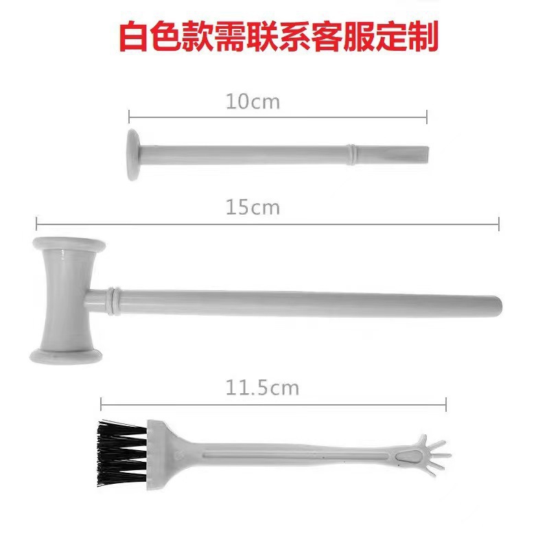 Chenghai Digging Three-piece New Archaeological Digging Tools Black Plastic Hammer Children's Dinosaur Toys Wholesale