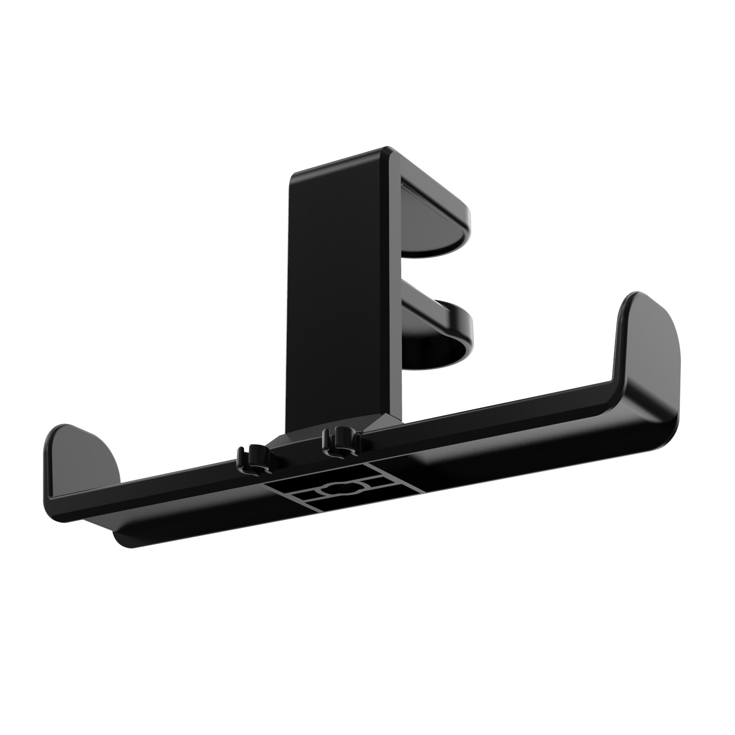 Two-in-one earphone holder nail-free headset holder 360-degree rotating earphone holder earphone hook