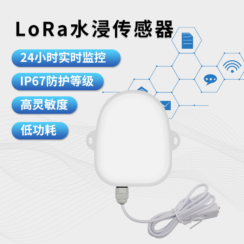 Alarm Sensor Lora4G Probe Intelligent Detector Water Leak Detector Online Wireless Flood Monitor