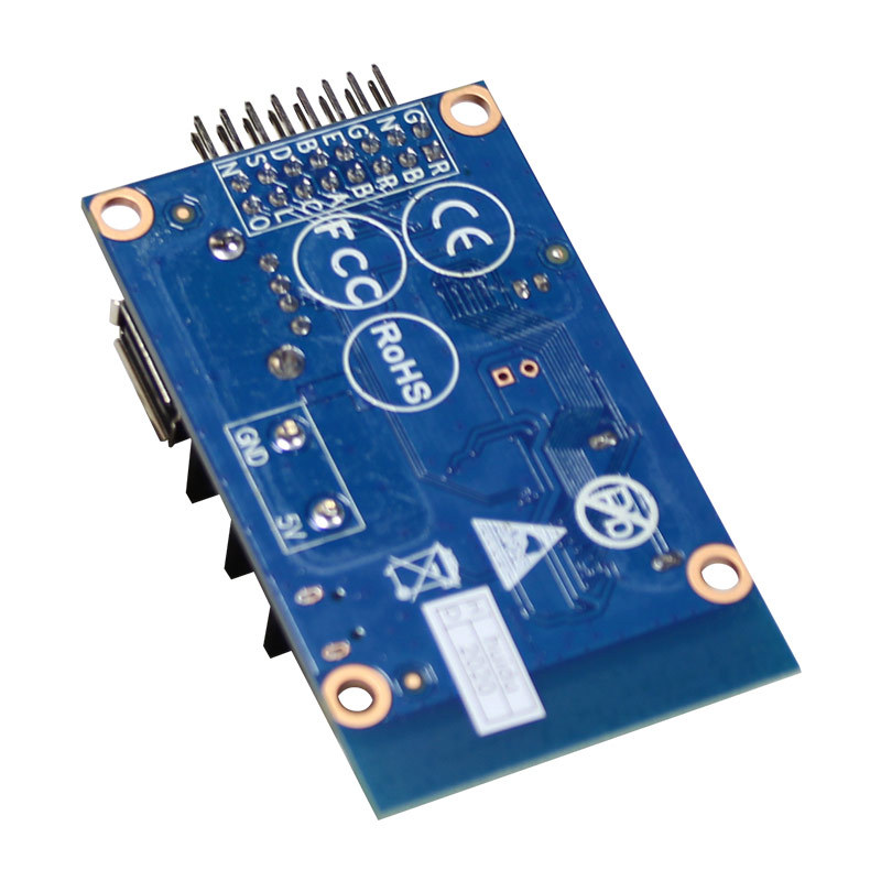 HD-WF4 colorful display Wi-Fi control card onboard 4 HUB75E and W63 C08L full color