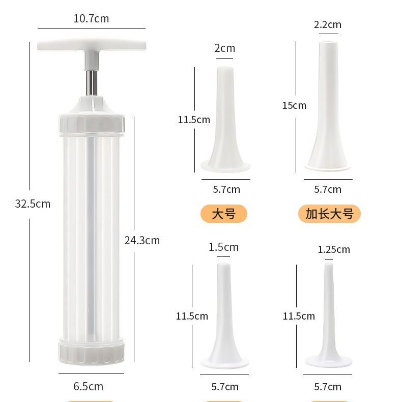Hand-push sausage filling device household sausage filling sausage household kitchenware tool set air-dried sausage sausage