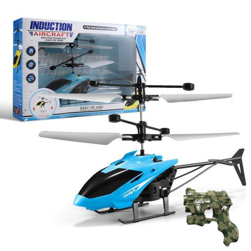 Stall hot sale gesture induction aircraft aircraft intelligent suspension remote control helicopter drop-resistant children's toys wholesale