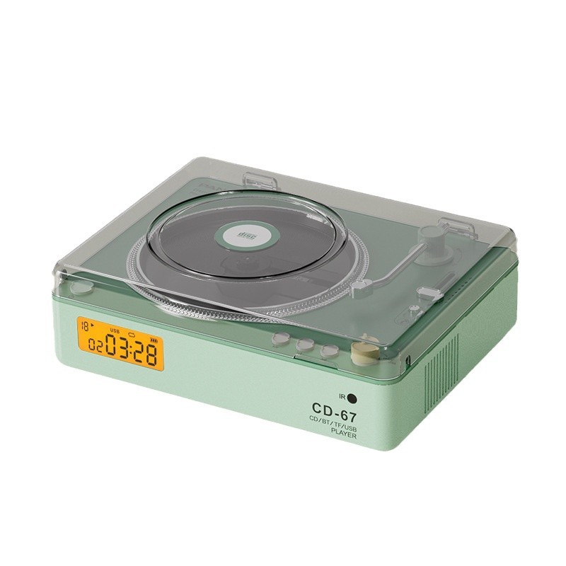 Panda CD-67CD Player Music Album Player Bluetooth Audio All-in-One Record Player Birthday Gift