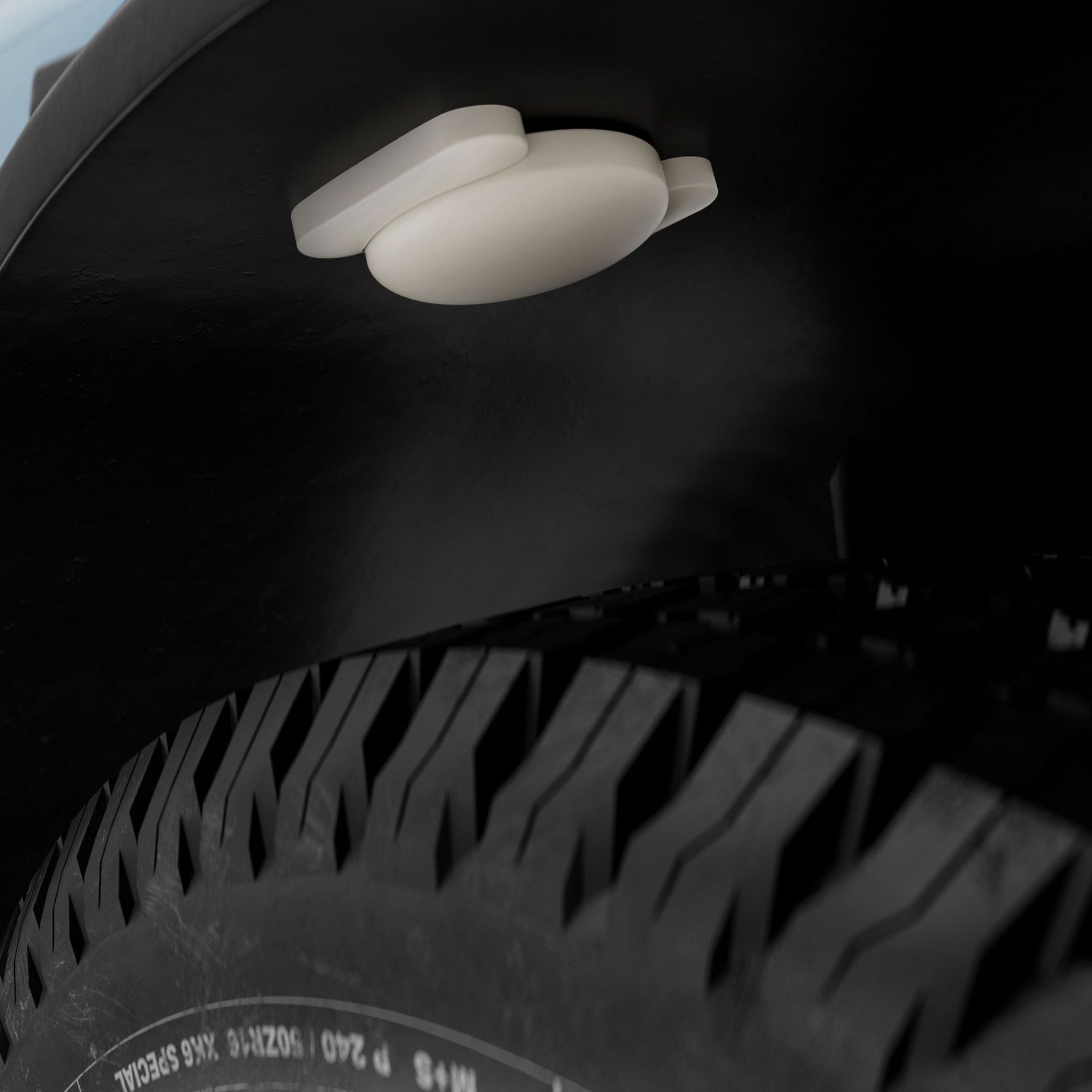 Suitable for Apple Airtags Tracking Locator Magnetic Suction Silicone Protective Cover Anti-lost Soft Case for Automobile and Electric Vehicle