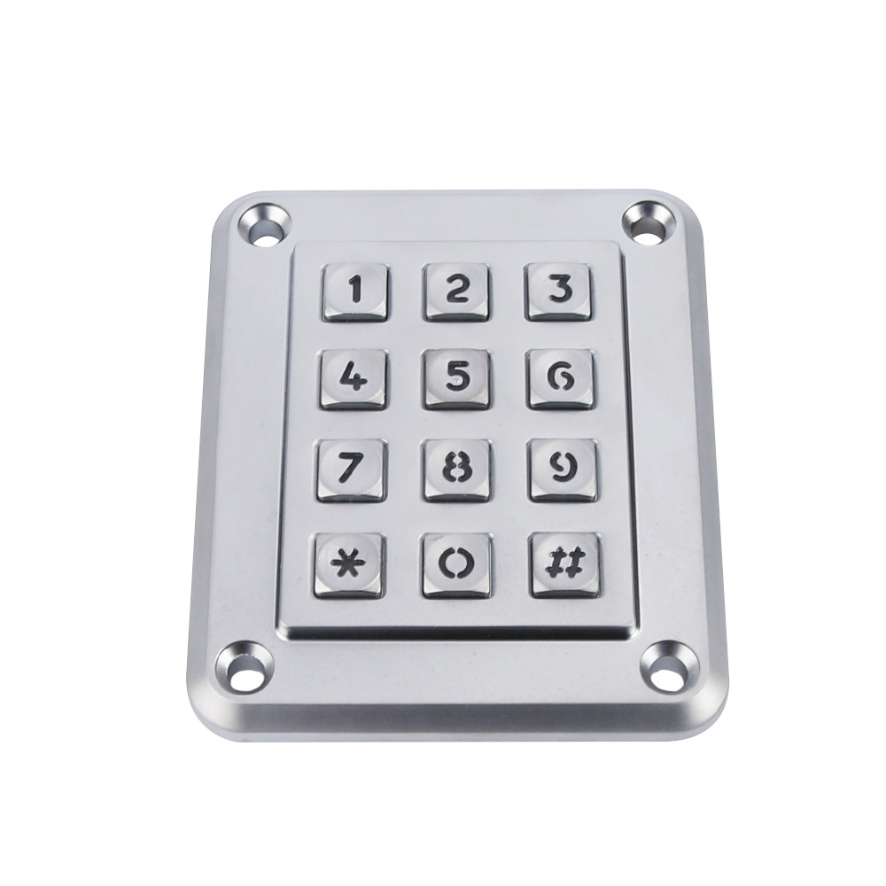 Embedded Keypad 12 Keys Waterproof Keypad Numeric Keypad Access Control Keypad