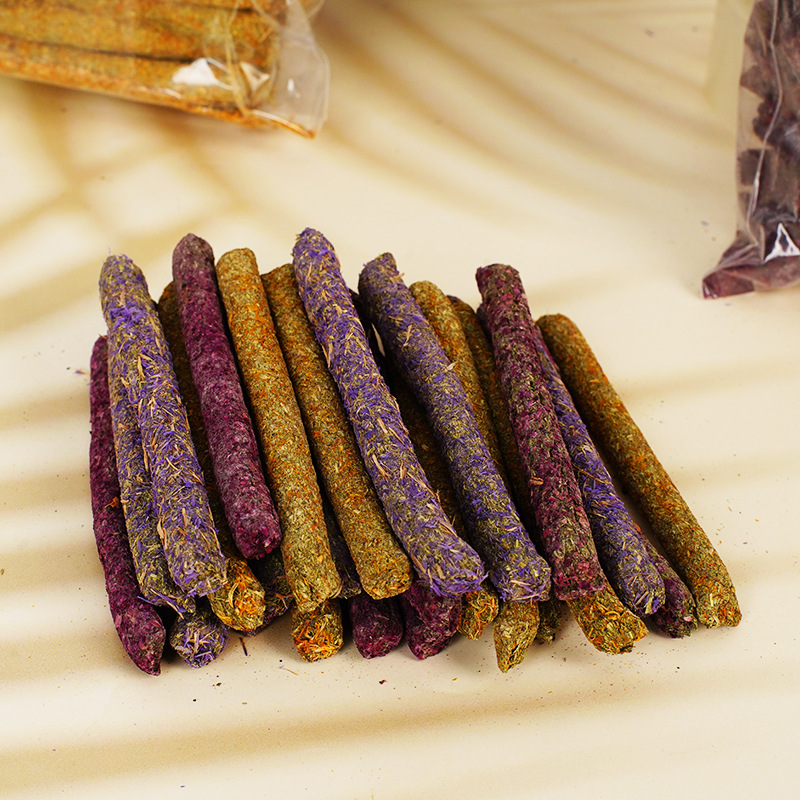 Pet Molar Petal Grass Stick Rabbit Totoro Dutch Pig Petal Alfalfa Grass Timothy Grass Stick Molar Snack