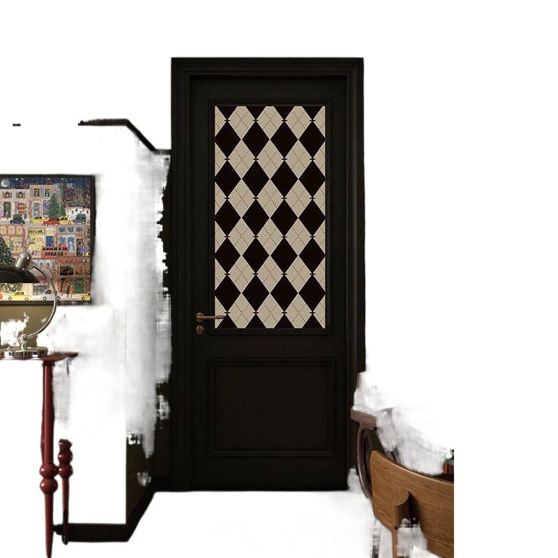 American Retro Style Wall Stickers Self-Adhesive Tv Background Wall Renovation Furniture Waterproof Stickers Bedroom Renovation and Beautification