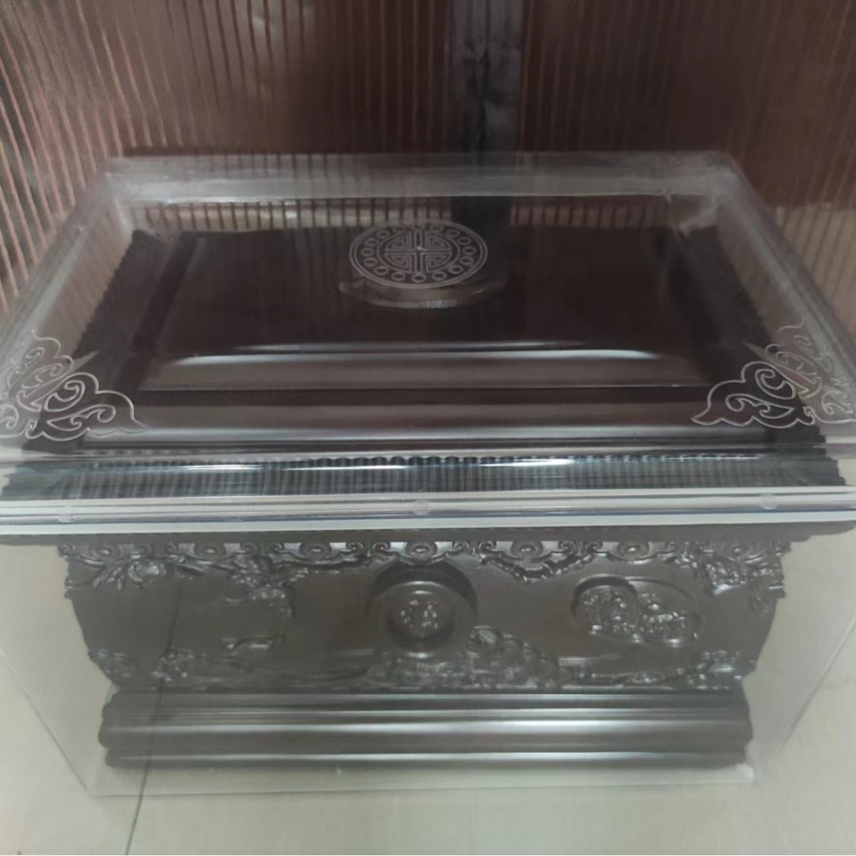 Похоронные принадлежности, пластиковая защитная коробка для урны, влагозащитная коробка, прозрачный защитный чехол, влагозащитный антикоррозийный смоляной гроб, производители