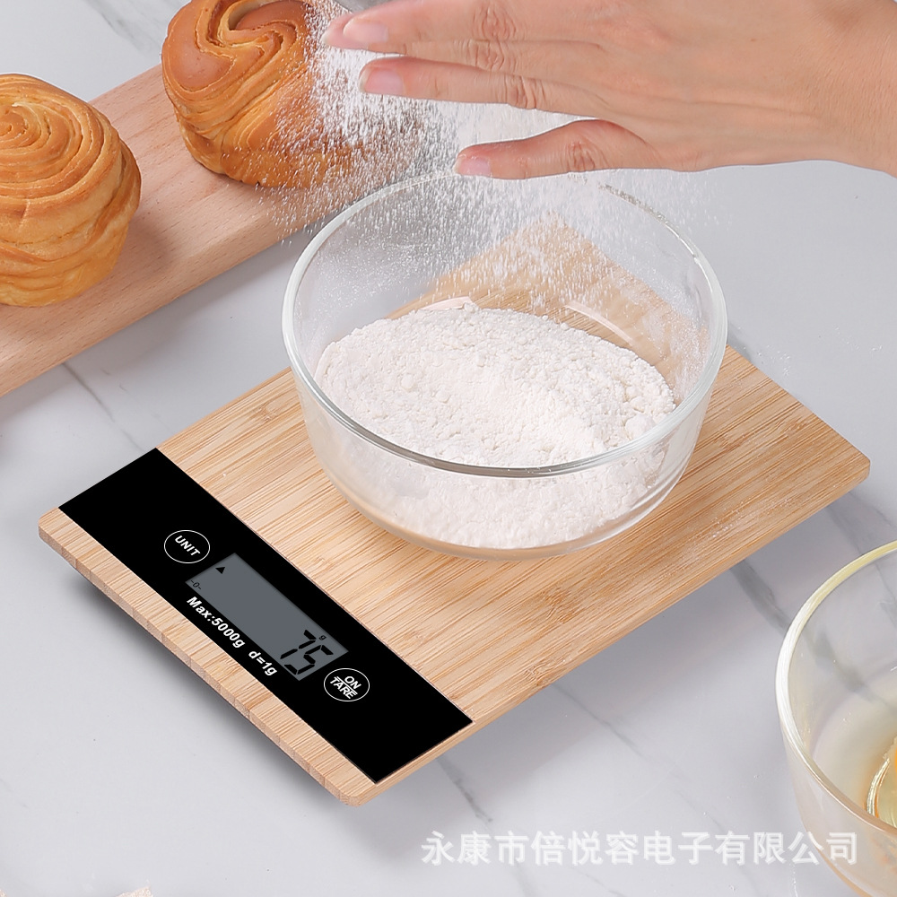 High-Precision Kitchen Digital Scale 5kg Household Baking Digital Weighing Scale Byr-228A