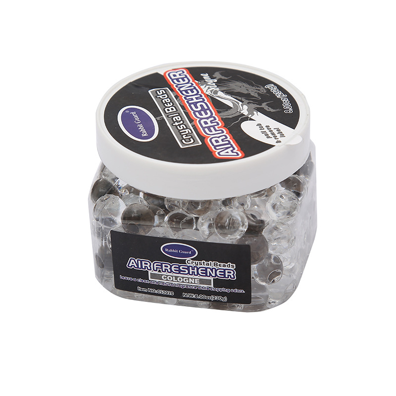 Wholesale new car fragrant beads bathroom household toilet solid deodorant aromatherapy particles Crystal freshener