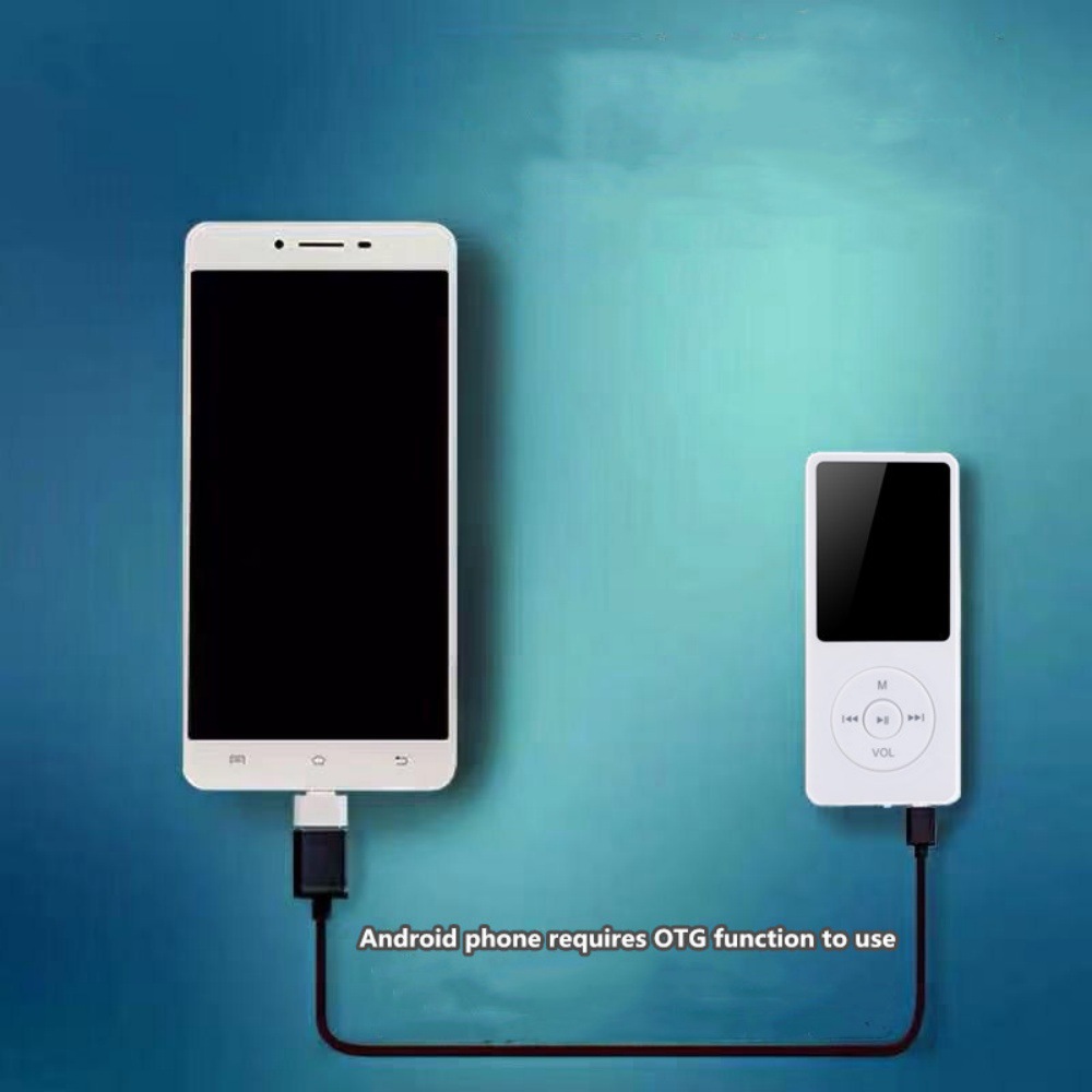 Wholesale Cross-Border Version Plug-In Card Mp3 Music Player Mp4 Student Walkman Supports External Recording E-Book Chart