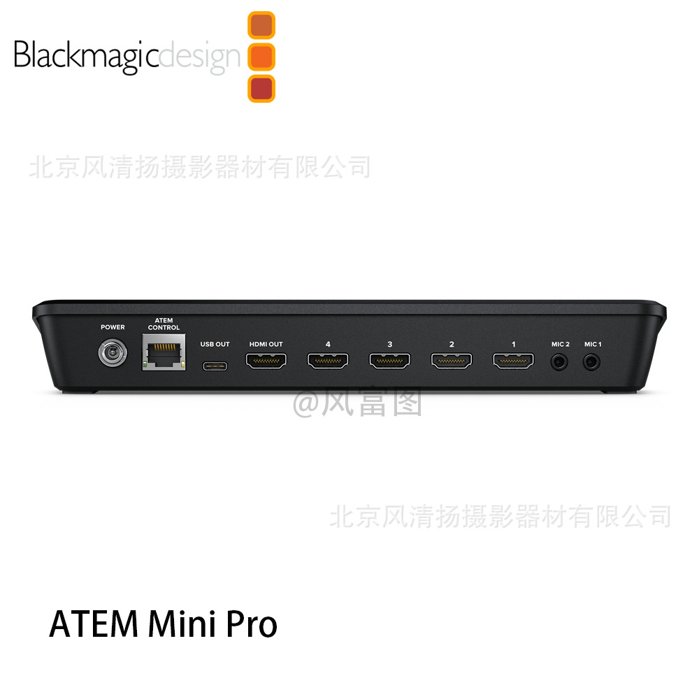 Bmd Atem Mini Pro Extreme Iso Director's Switcher Live Streaming Multi-Position