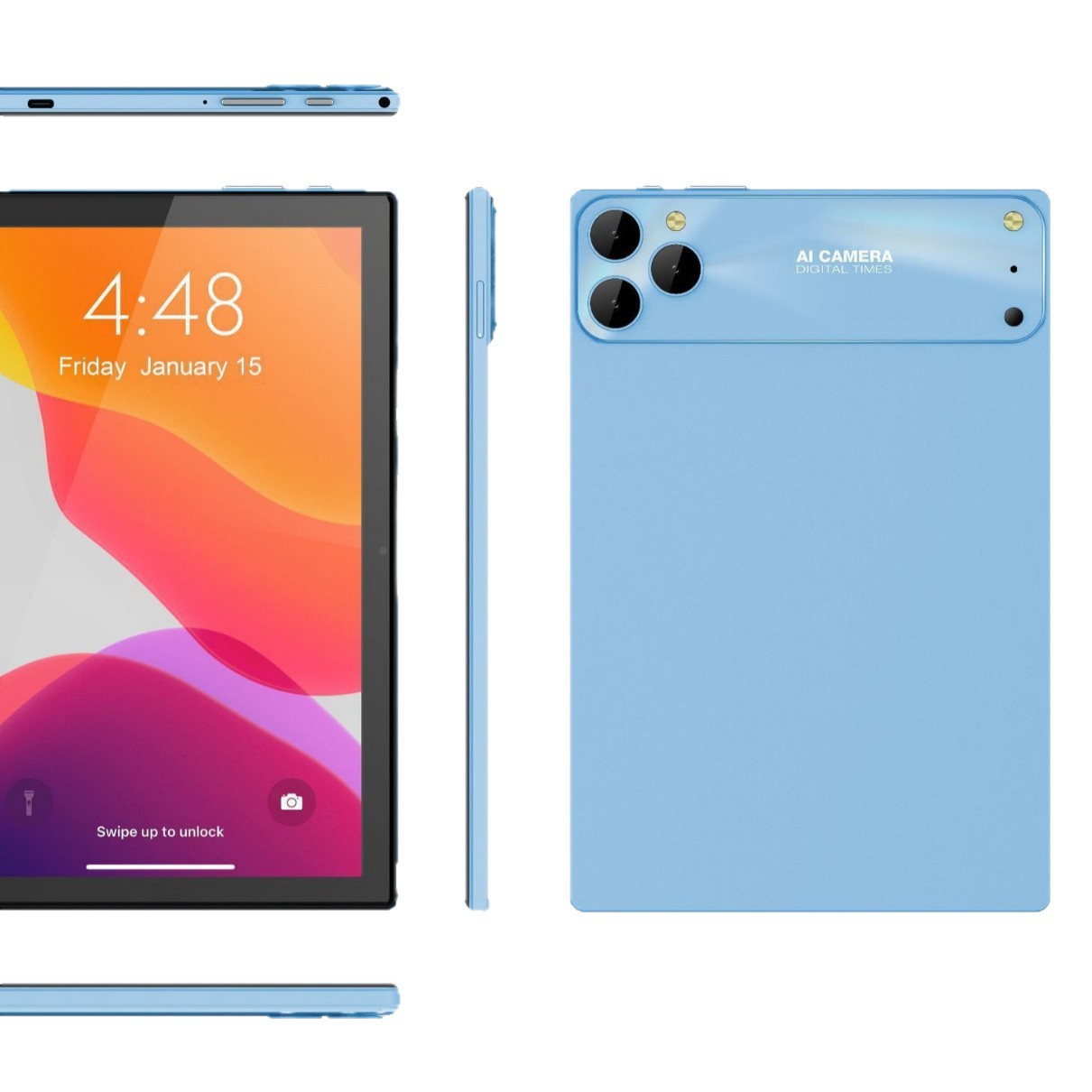 2025 New Two-In-One Tablet Cross-Border Tablet 10.1inch Wholesale Cross-Border Hot Model