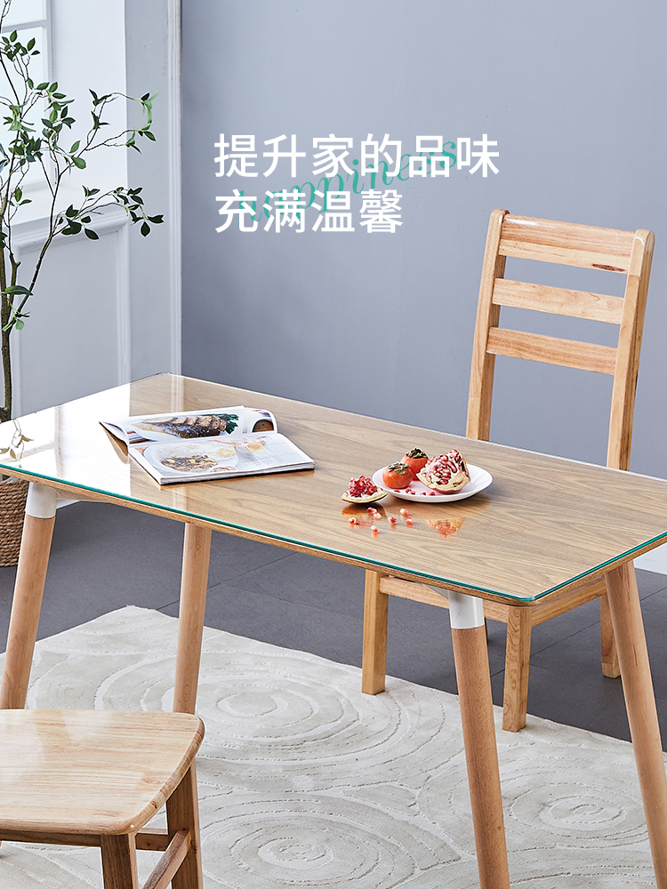 Factory Tempered Glass Custom-Made Desktop Coffee Table Dining Table Glass Plate Countertop Custom-Made Round Custom-Made Rectangular