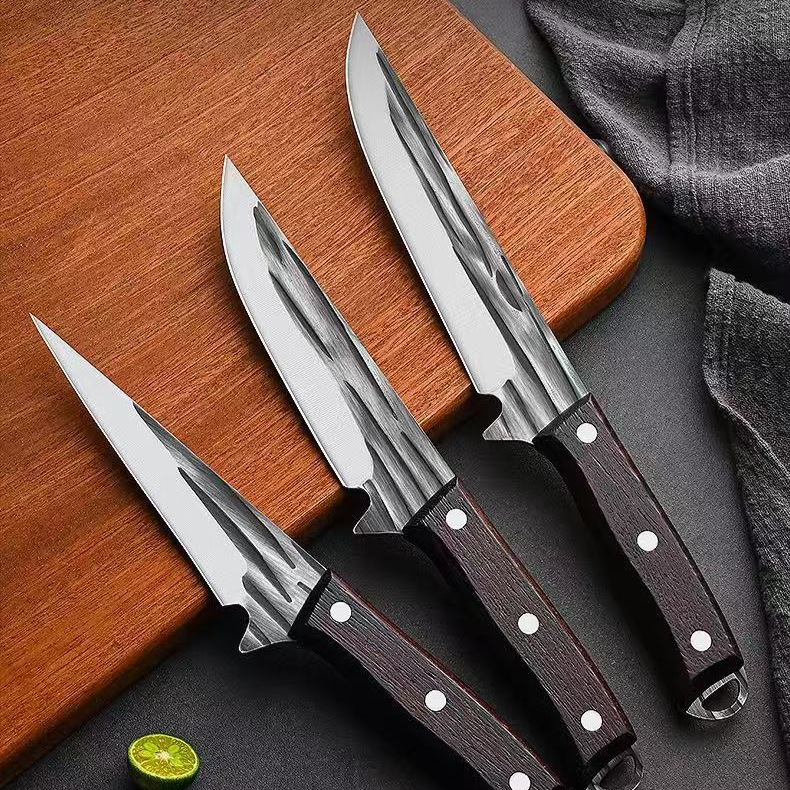 Factory Butcher Boning Knife Set Forged Meat Cutting Knife Extended Length Pig Slaughtering Knife Sheep Skinning Meat Cutting Knife Wholesale