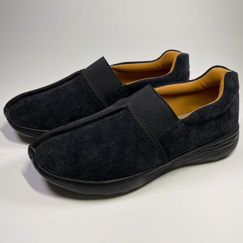 Autumn Monk Shoes, Two-Cotton Shoes, Non-Slip Soft-Soled Monk Shoes for Men and Women, Winter Velvet Warm Nun Shoes