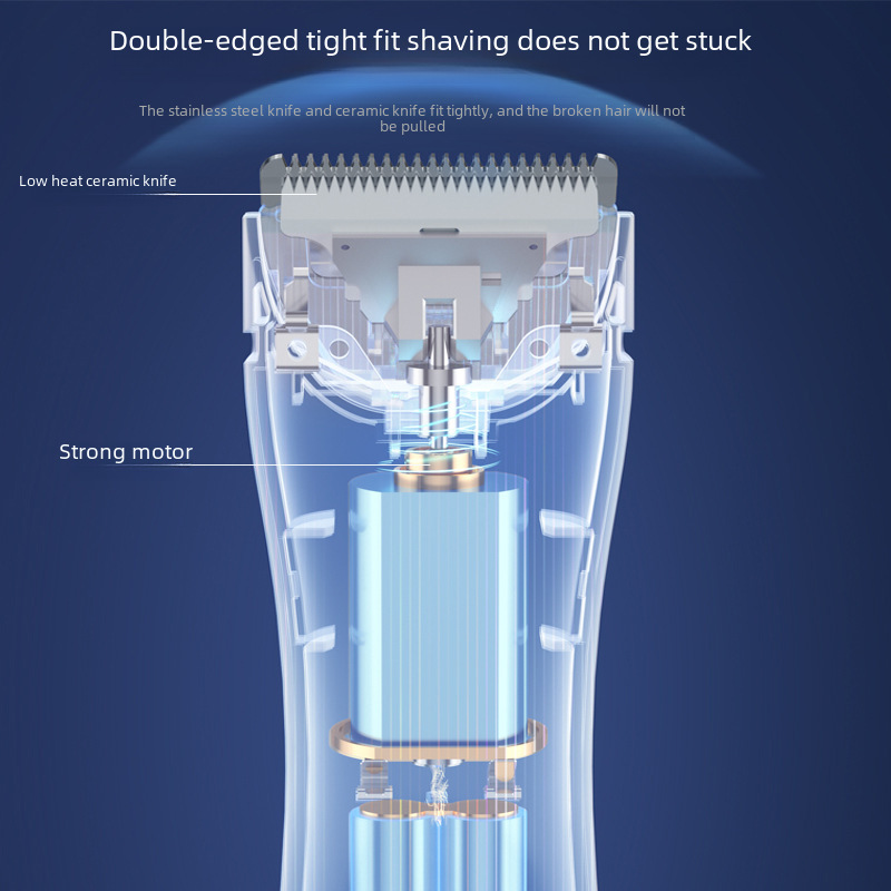 Tonger children hair clipper baby electric clipper light tone infant shaving hair rechargeable household