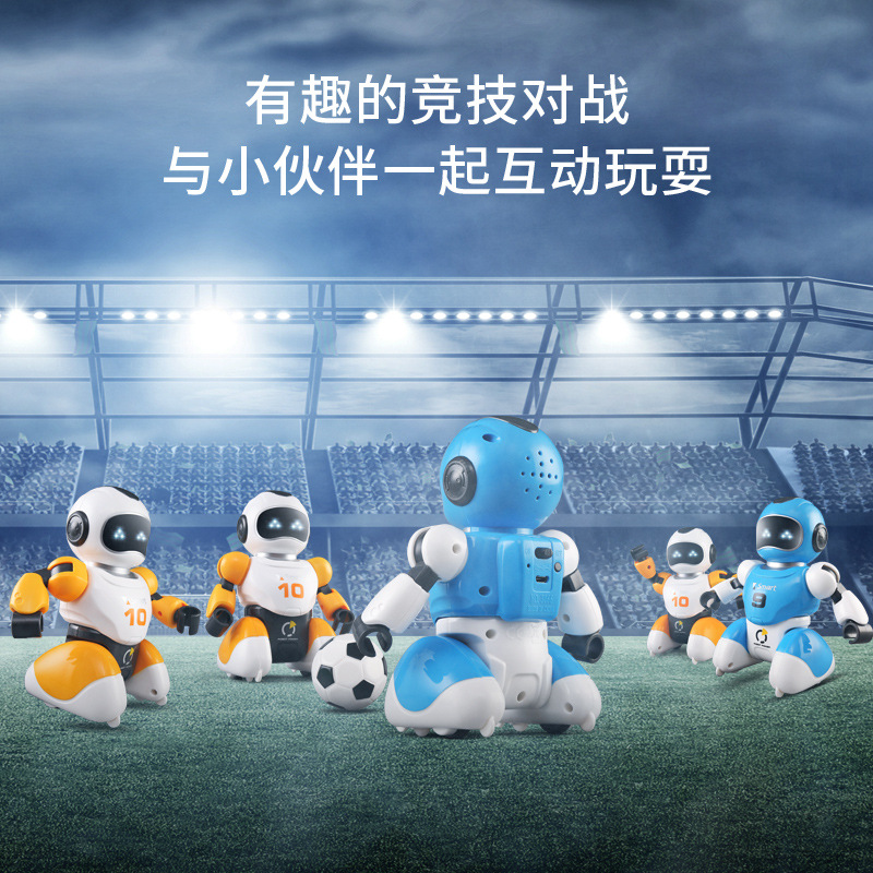 Yingjia 3066 Intelligent Programming Remote Control Family Football Battle Robot Electric Desktop Toy 3066 Yingjia 30