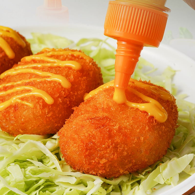 Hundred diamonds Korean honey mustard sauce fried chicken fries hamburger dip sauce salad medium sauce seasoning 280g/bottle