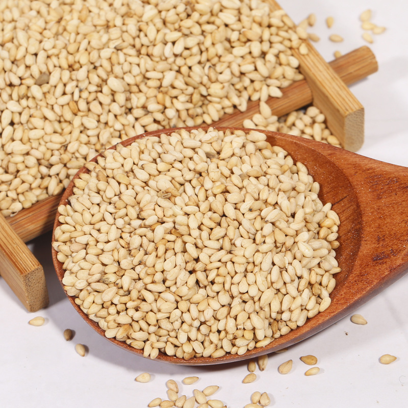 Grainxin Cooked Whole Grains Cooked Black Sesame Seeds Fried Black Sesame White Sesame Seeds Wholesale 200G/Can