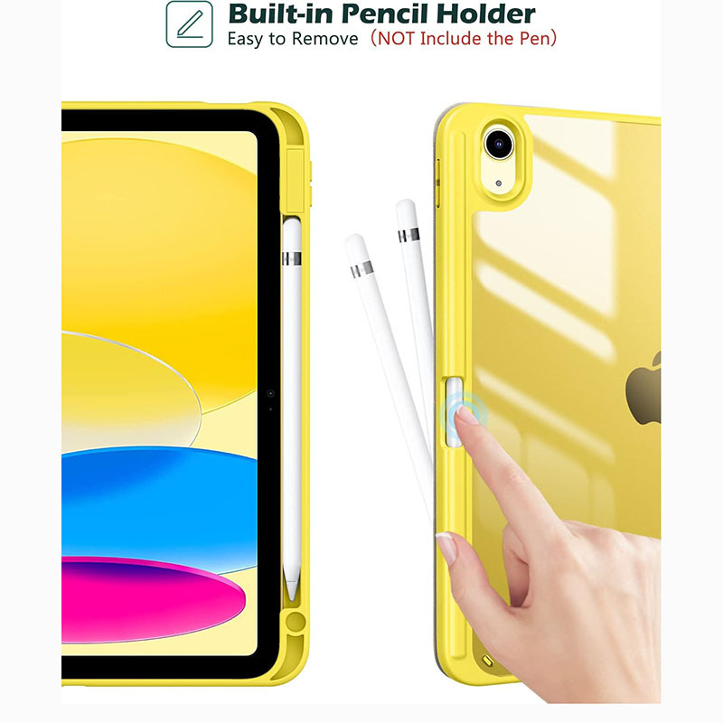 iPad Protective Case 10Th Generation 70% off Acrylic Tablet Protective Case with Pen Slot Ipad11 Anti-Fall Tablet Protective Case