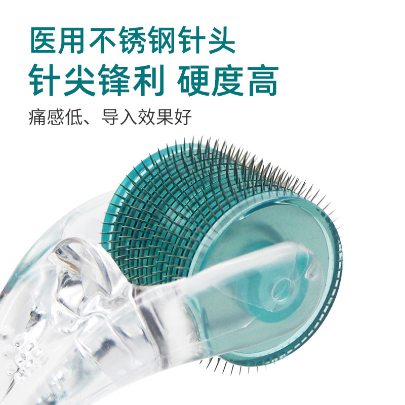 Oem540 Needle Sterile Mechanical Two-Roller Beauty Microneedle Care Facial Water Light Wholesale Oem Disposable