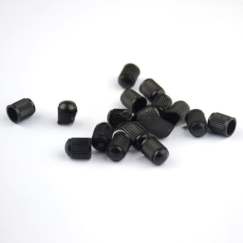 Car bicycle tire black plastic valve cap dust cap dust cap spot