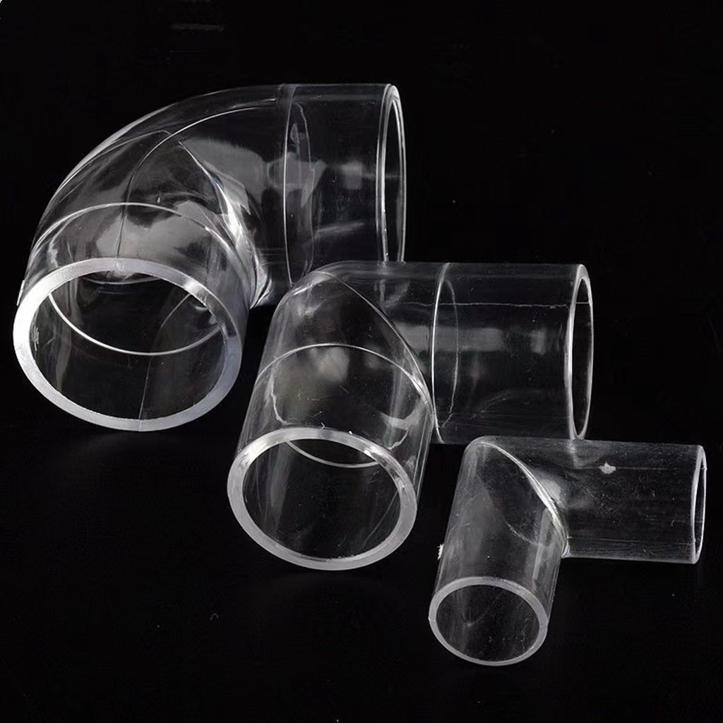 Air pipe elbow elbow elbow for Fish Tank acrylic elbow plastic pipe inner diameter PVC pipe 90 degree elbow joint elbow