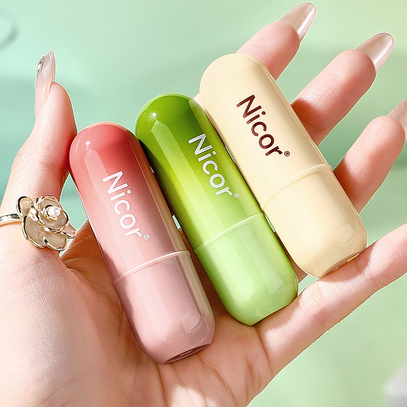 Nicor Fruit Lip Balm, Moisturizing Lip Balm, Vaseline Light Lip Lines, Anti-Chapped Lip Care, Hair Care