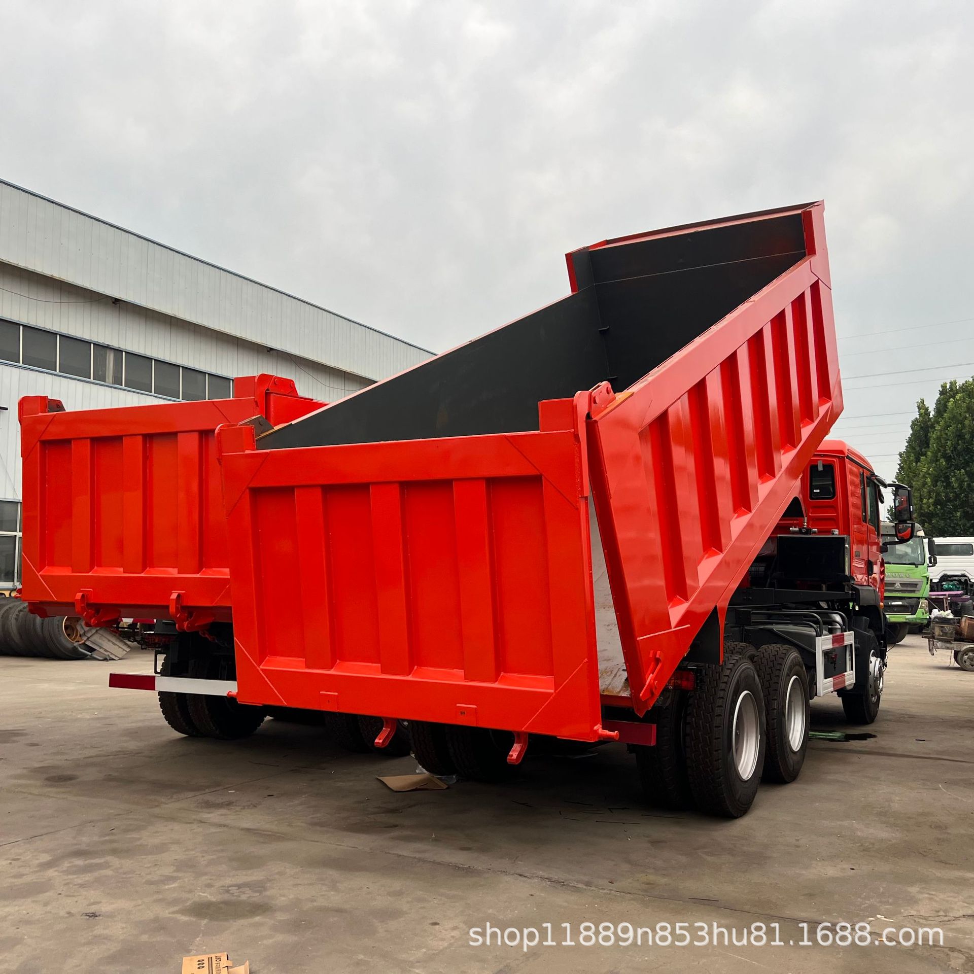 Export Heavy-Duty Howo 400 Horsepower Dump Truck, Howo Tx Brand New Dump Truck, Used Dump Truck, Stock Vehicle
