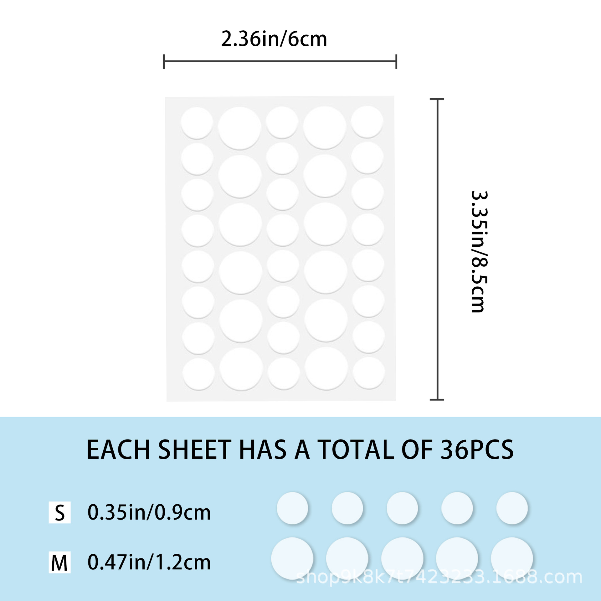 Cross-border in stock acne stickers 36 acne stickers foreign trade workers waterproof Amazon foreign trade acne concealer stickers