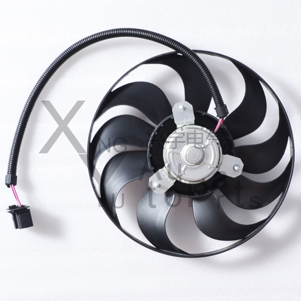 Applicable to Volkswagen Bora Bora auxiliary fan electronic fan radiator fan 1J0959455K 1J0959455M