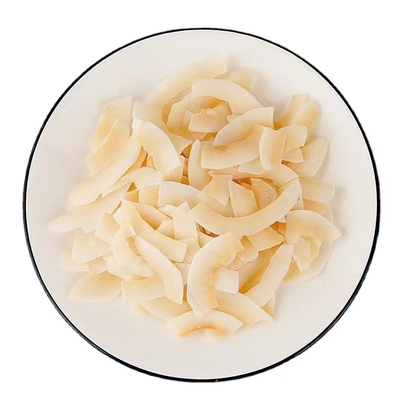 Coconut crisp Hainan specialty coconut coconut pieces roasted coconut baked dried fruit snacks 20kg bulk