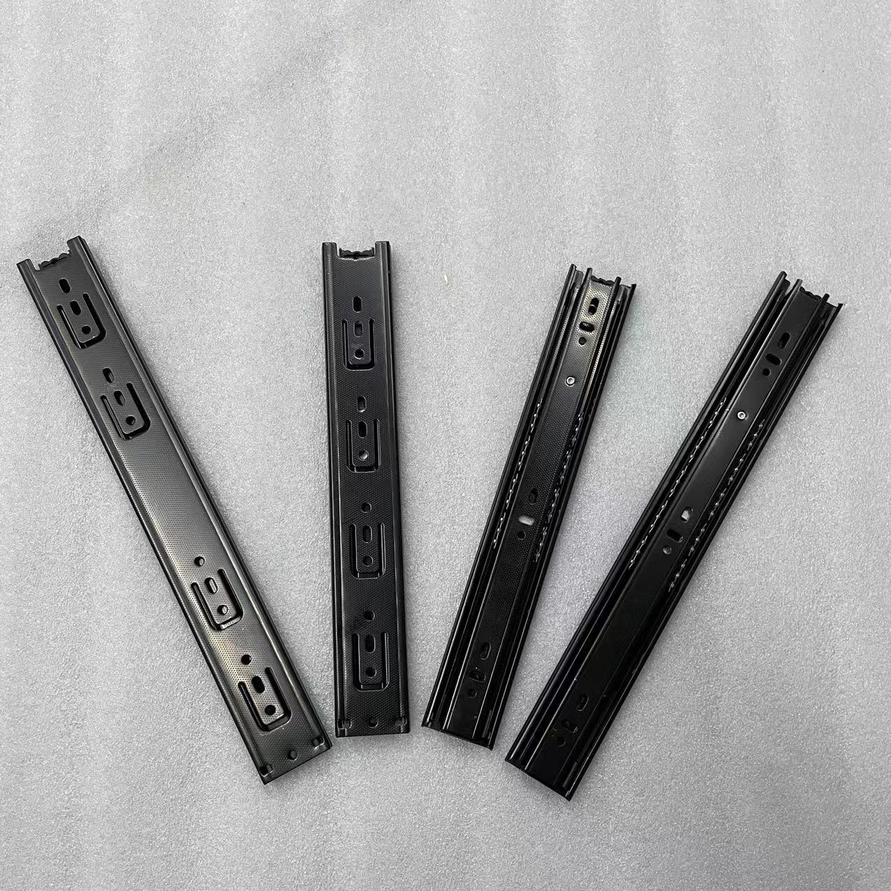 4510 печатный стальной шариковый слайд/4509 слайд для ящика/большая черная точка