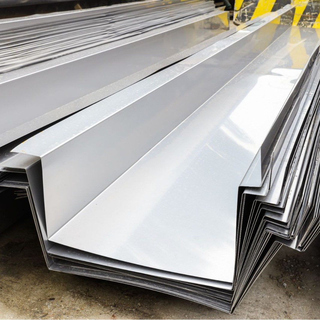 304 Stainless Steel Gutter Drainage Trough 201 Stainless Steel Rain Gutter Roof U-Shaped Groove 316L Drainage Gutter