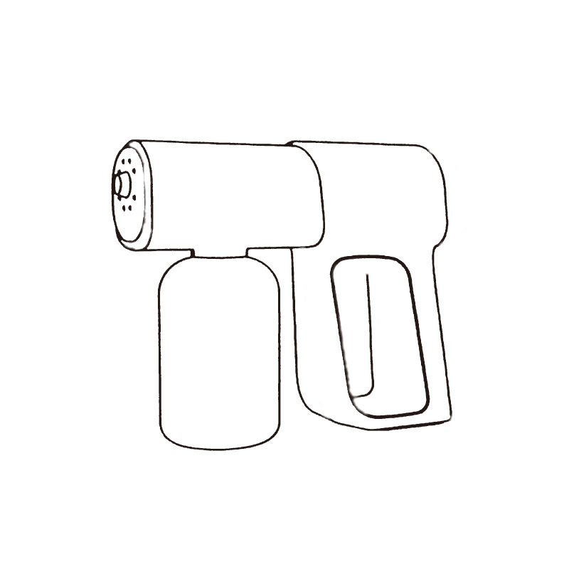 в наличии K5 K6 PRO беспроводной ручной распыляющий дезинфекционный пистолет с синей подсветкой для дома