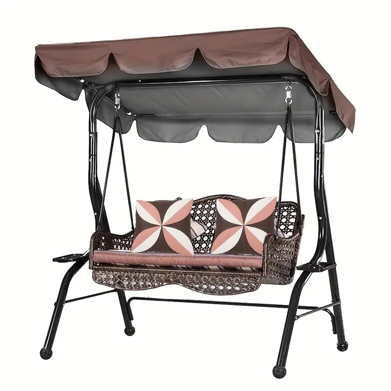 Чехол для качелей из оксфордской ткани, водонепроницаемый, солнцезащитный, 210D, чехол для крыши, солнцезащитный чехол для цветов на улице