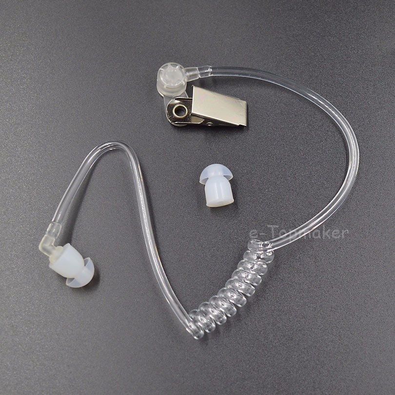 Covert Air Acoustic Tube With EarBud for Moto Ken BAOFENG