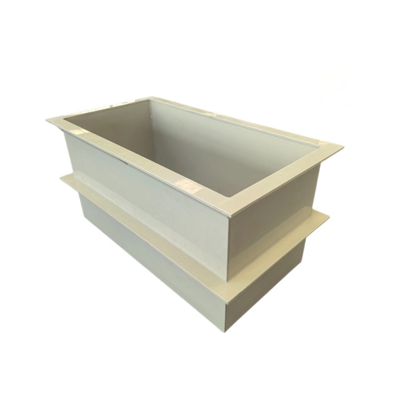 Pp Water Tank Square Round Fish Tank Welding Electroplating Acid-Base Tank High Temperature Resistant Large-Scale Aquaculture Pool Processing
